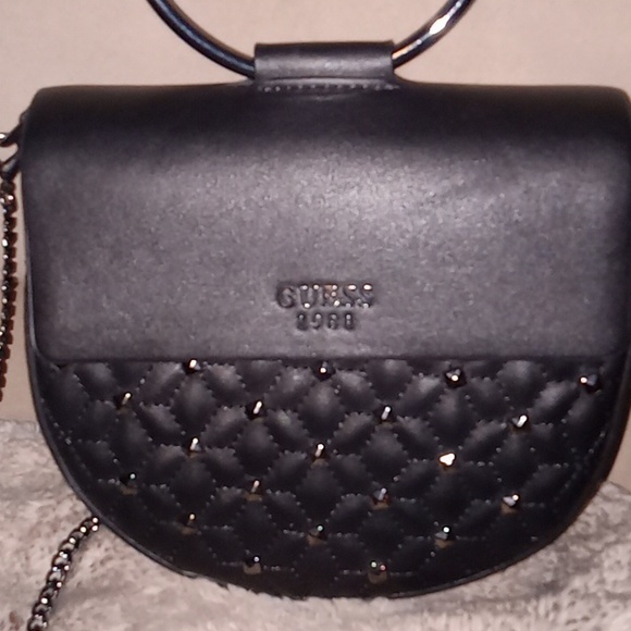 Guess purse be dazzled front black - Picture 2 of 5